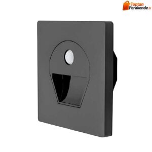 Cata CT-5170 1W Sensörlü Ledli Koridor Armatürü Füme Kasa Günışığı